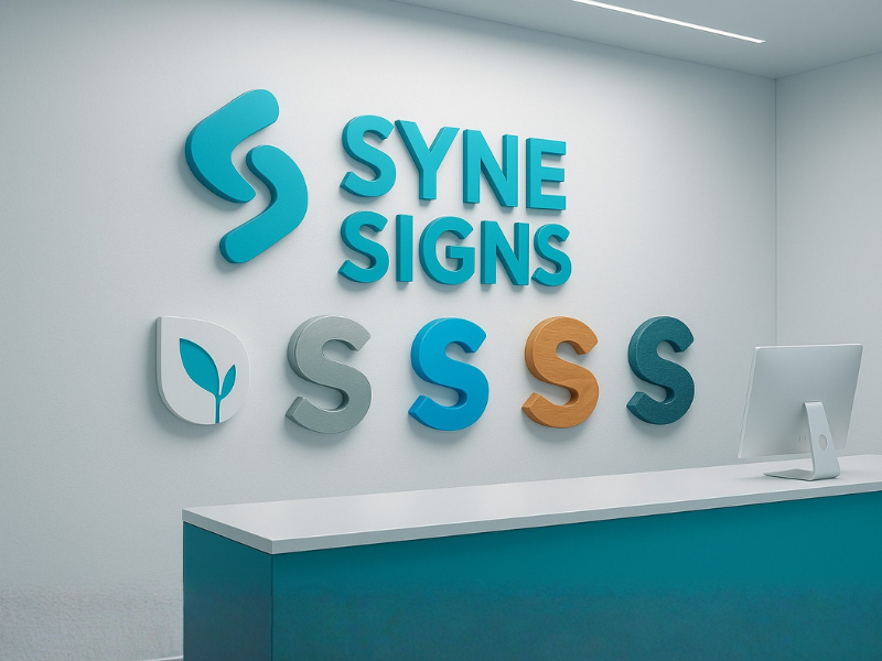 Professional 3D Acrylic Logo Wall Sign